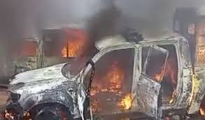 Tension in Imo: Gunmen Set Vehicles Ablaze, Abduct Passengers in String of Violent Attacks