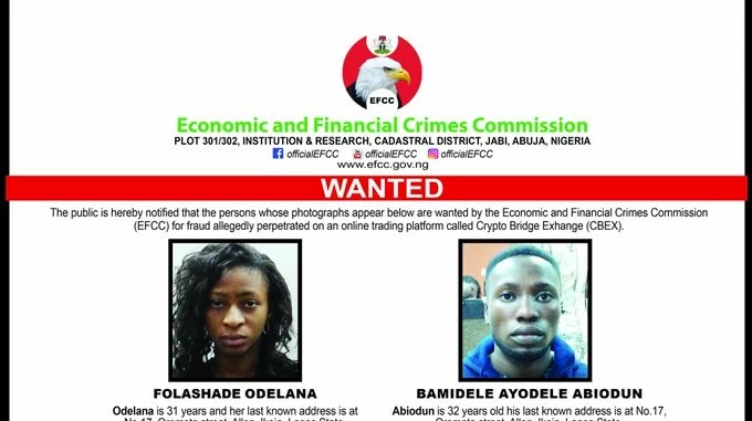 💸 Crypto Chaos: EFCC Declares 2 More Wanted Over ₦1 Billion CBEX Scam