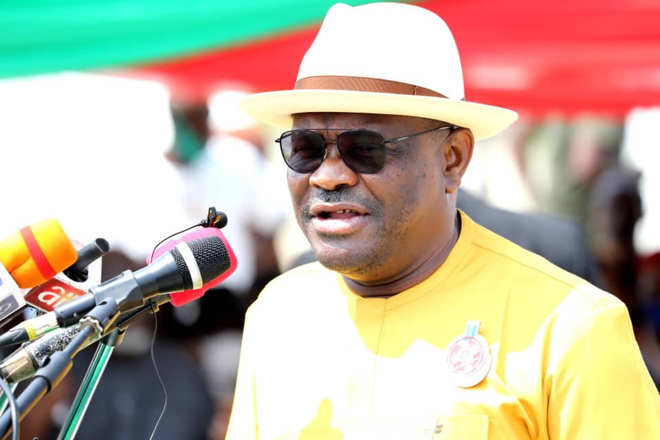 Wike Pledges Pay Raise for Band After Hilarious ‘Chinese’ Performance at Road Commissioning