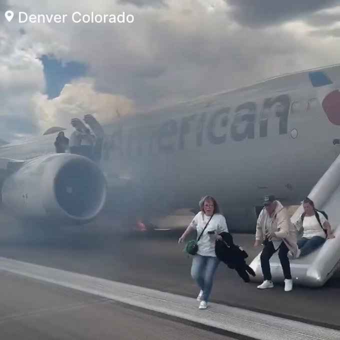 American Airlines Boeing 737 MAX 8 Catches Fire During Takeoff; All 179 Onboard Evacuate Safely