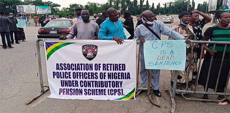 Tension in Abuja as Sowore, Retired Police Officers Stage Protest Over Welfare
