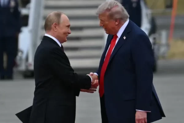 Trump-Putin summit live: Leaders arrive in Alaska for Russia-Ukraine talks