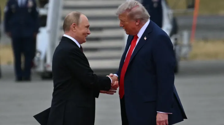 Trump-Putin summit live: Leaders arrive in Alaska for Russia-Ukraine talks