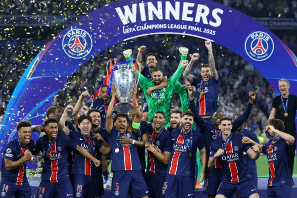 PSG win best men's club