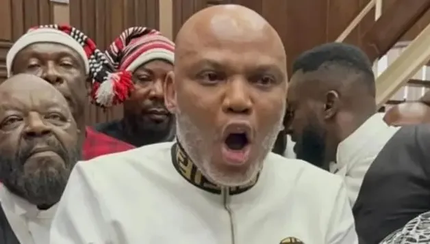 Court Rejects Nnamdi Kanu’s No-Case Submission, Orders Him to Open Defence
