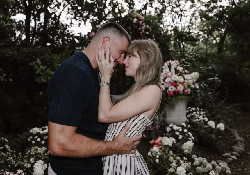 Travis Kelce ‘Giddy’ Over Engagement to Taylor Swift