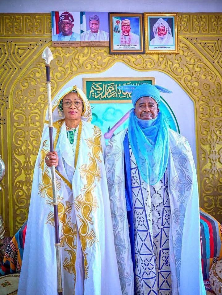 Remi Tinubu Honored As Warrior Queen Of Akko Emirate In Gombe State