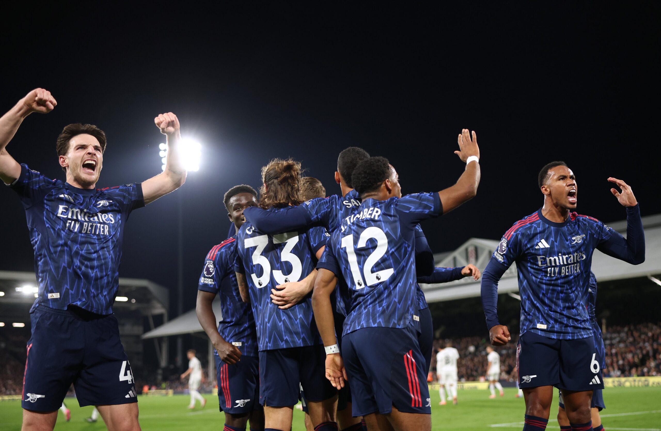 Trossard Strike Lifts Arsenal Past Fulham As Gunners Return To Top Of Premier League