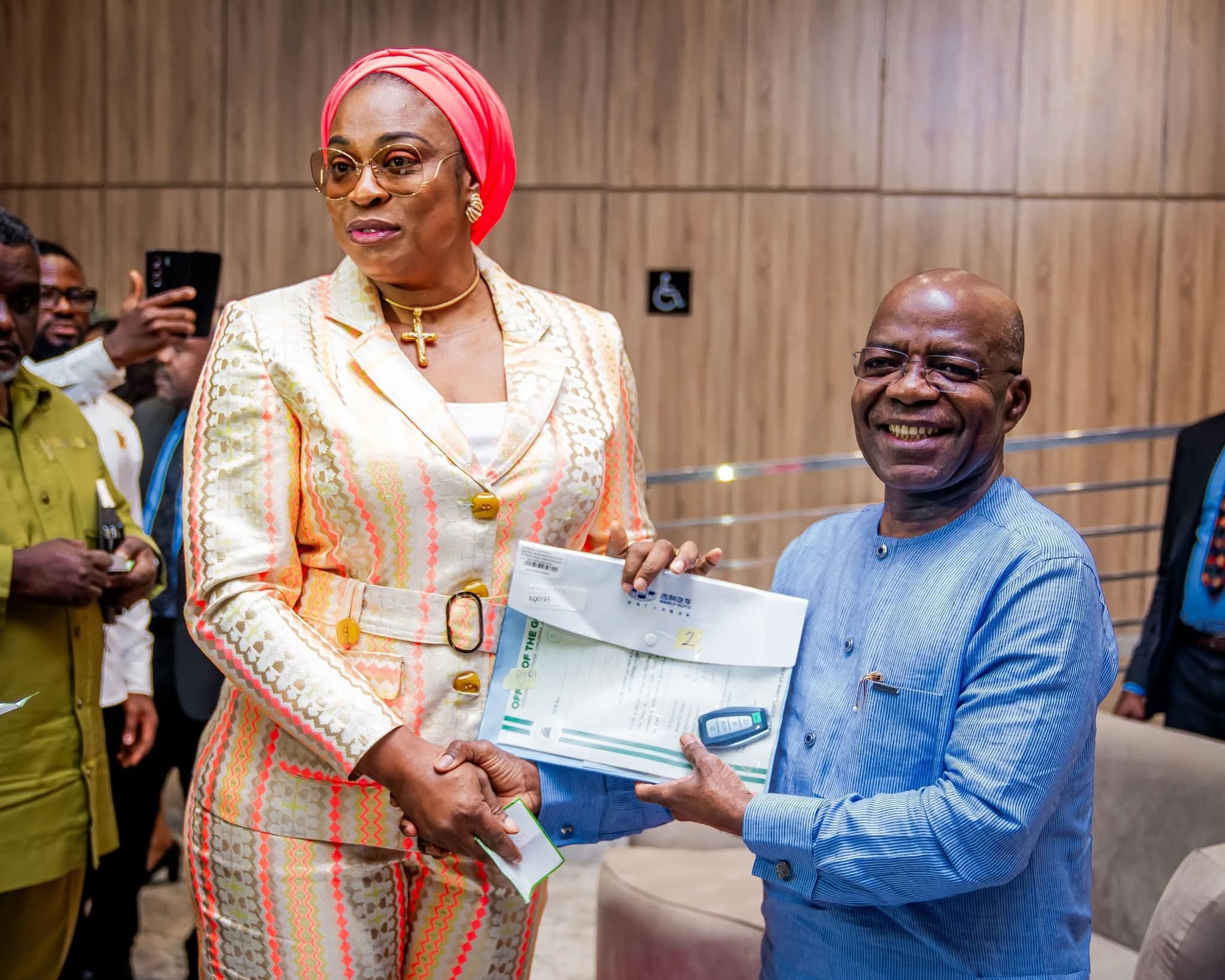 Governor Otti Hands Over 28 Brand-New Cars To Abia Permanent Secretaries