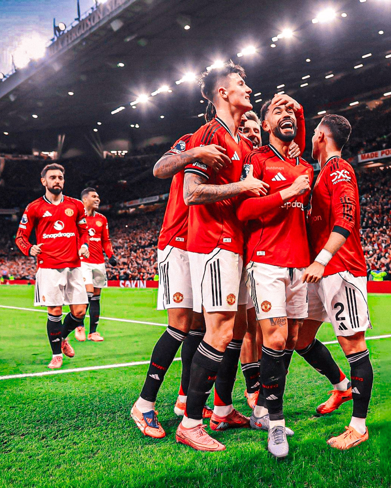 Mbeumo Scores Twice As Manchester United Defeat Brighton 4–2 At Old Trafford