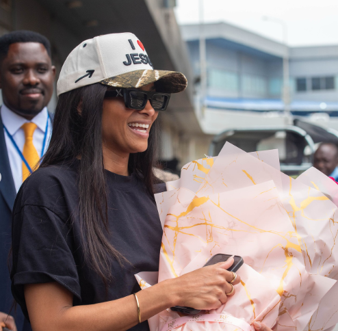 Ciara Arrives In Lagos For Lagos Fashion Week And Cultural Homecoming