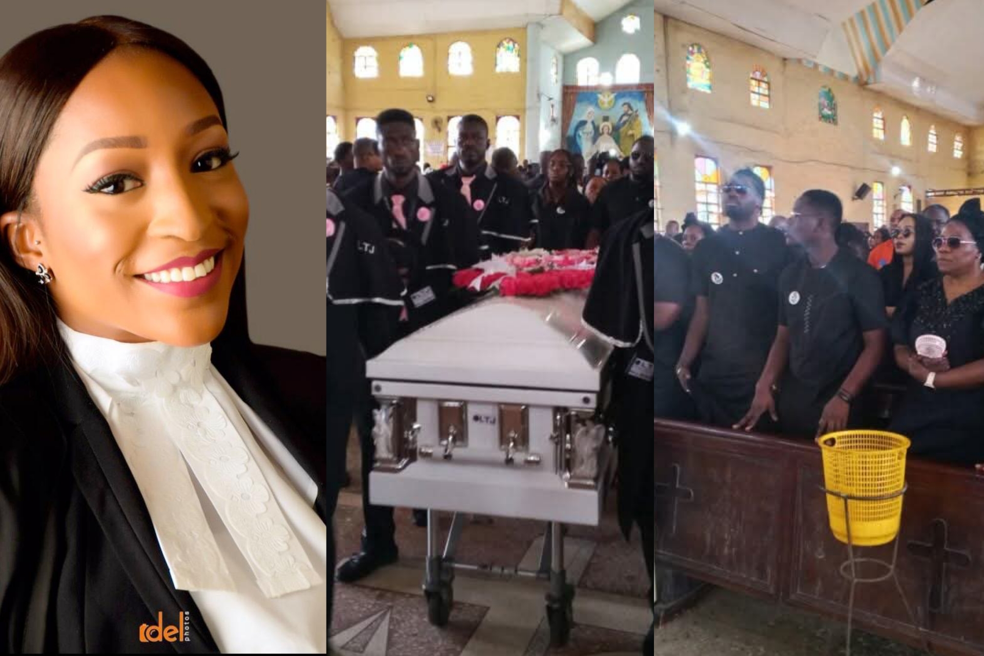 Tears As Arise TV Anchor Somtochukwu Maduagwu Is Laid To Rest In Agulu