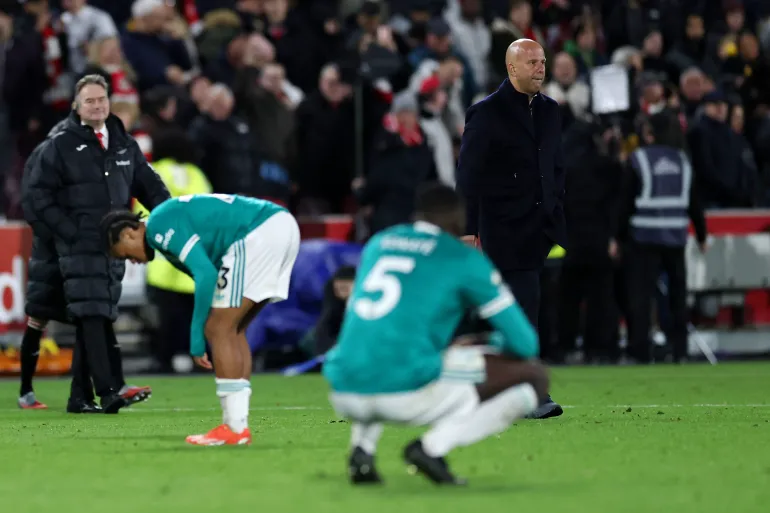 Liverpool in Crisis as Arne Slot’s Side Suffers Four Consecutive Premier League Defeats