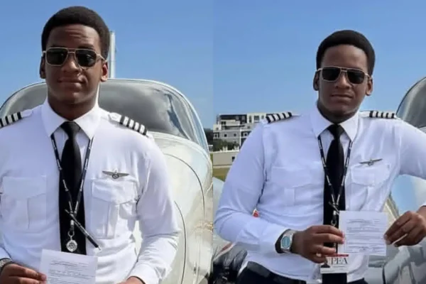 Mohammed Aminu Sani Becomes Nigeria’s Youngest Commercial Pilot at 18