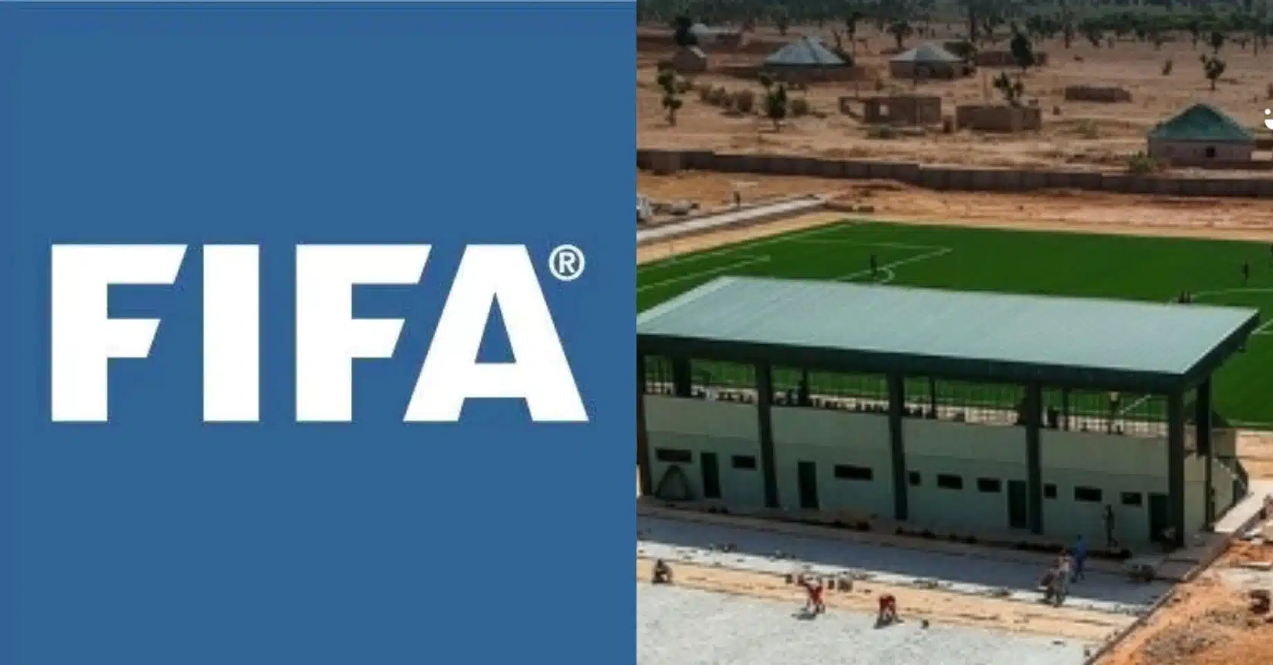 FIFA Under Fire For Displaying Incomplete Nigerian Stadium Built With Its Development Funds