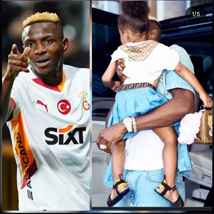 Victor Osimhen Celebrates Daughter’s Third Birthday With Heartwarming Tribute