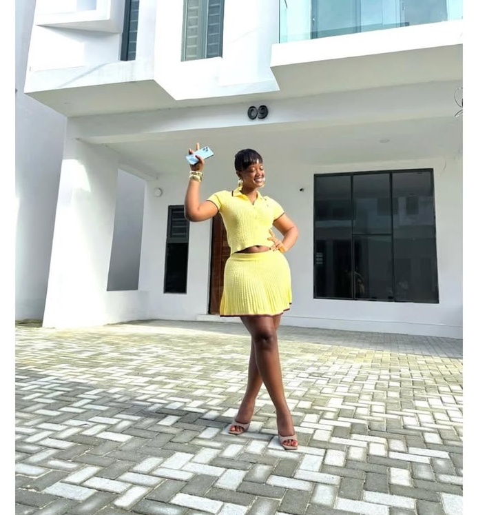 Luchy Donalds Celebrates Second House Acquisition, Thanks God For Blessings