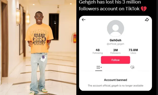 TikTok Star Geh Geh Reacts After 3 Million-Follower Account Gets Banned