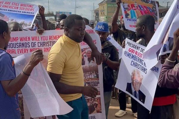 Nigerian Christians Protest, Call on Donald Trump to Intervene in Attacks by Armed Groups