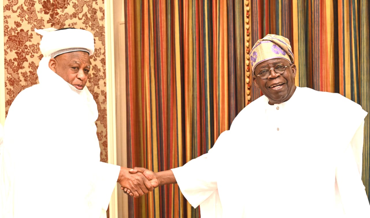 President Tinubu Meets Sultan of Sokoto at State House