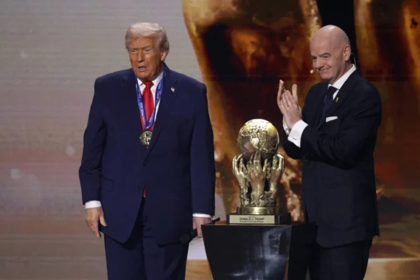 FIFA President, Infantino Defends Awarding FIFA Peace Prize to Trump, Dismisses World Cup Boycott Calls